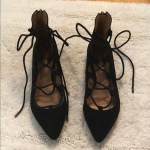 Lace Up Flats